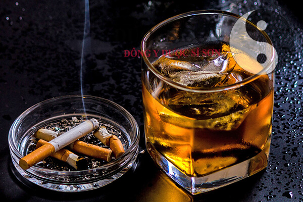 tác hại của bia rượu trong viêm loét dạ dày